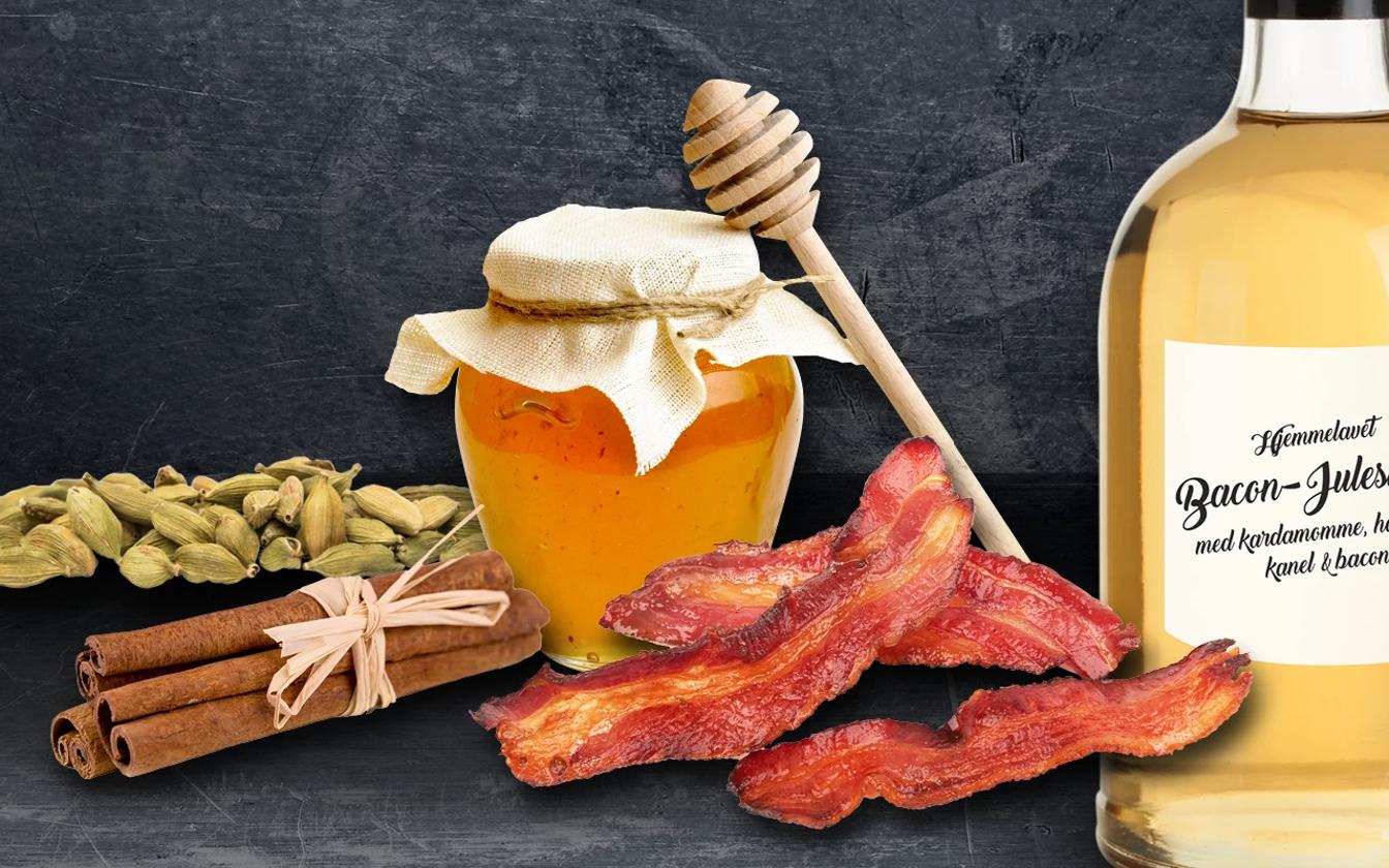 Julesnaps med bacon