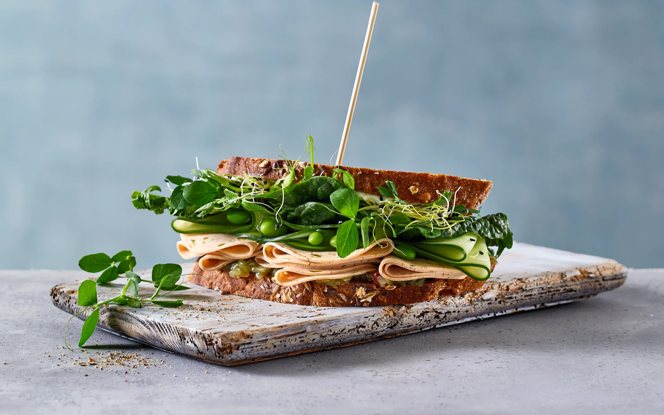 Sandwich med Veggie Pålæg