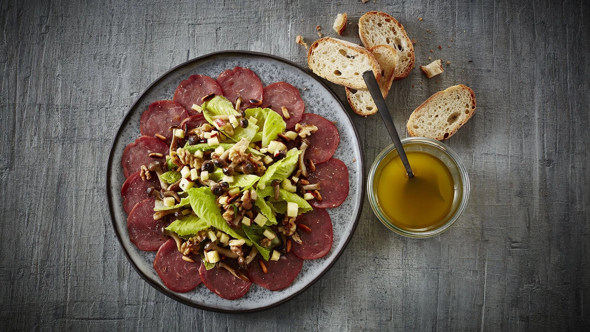 Salat med røget mørbrad - Danish Crown