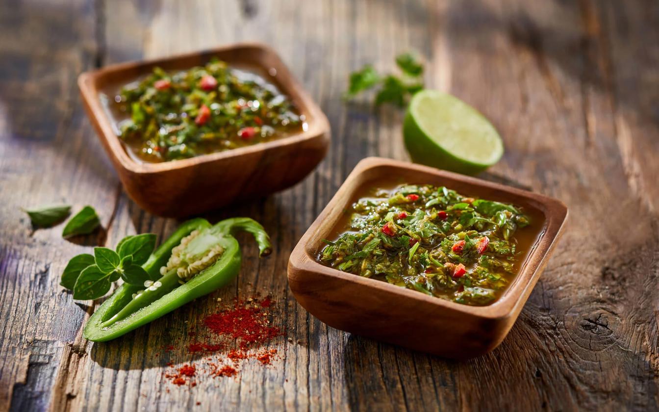 Hjemmelavet chimichurri
