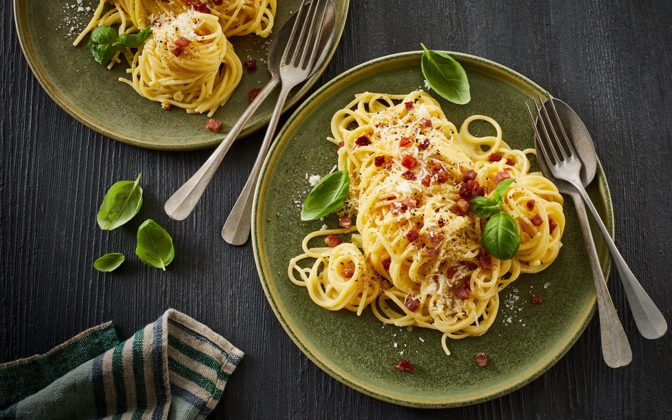 Pasta carbonara