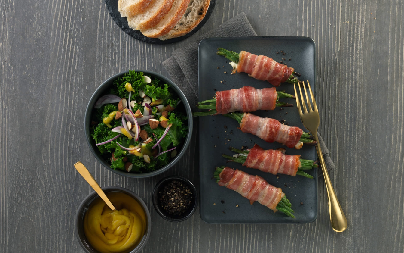 Bønner i bacon
